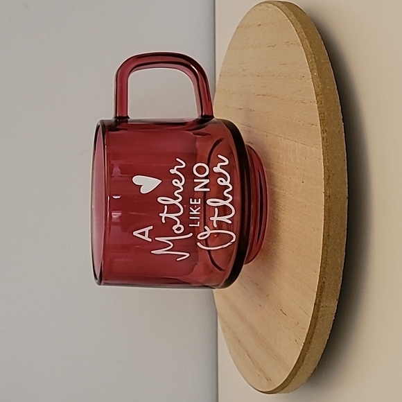 ❤️TARGET "A Mother Like No Other" Glass Cup - Picture 1 of 4